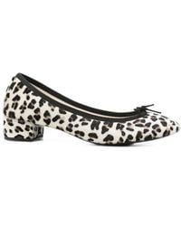 Repetto - Leopard-Print Bow-Detail Pumps - Lyst