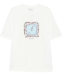 Drole de Monsieur - Boxers Ring Graphic-Print T-Shirt - Lyst
