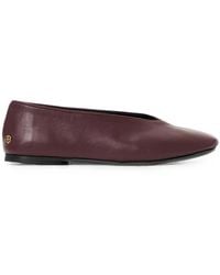 Anine Bing - Ana Ballet Flats Smooth Leather - Lyst