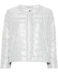 Herno - Stand-Up Collar Padded Jacket - Lyst