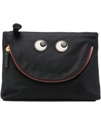 Anya Hindmarch - Eyes Zip-Around Clutch Bag - Lyst