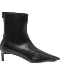 Dear Frances - Topo Pointed Leather Bootie - Lyst