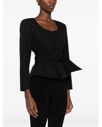 Jacquemus - Belted Peplum Jacket - Lyst