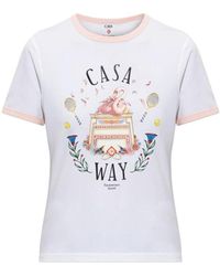CASABLANCA - Casa Way Graphic-Print T-Shirt - Lyst