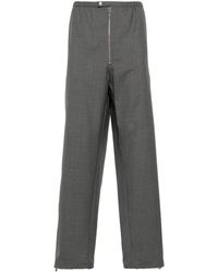 Prada - Fine Panama Pants - Lyst