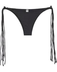 Frankie's Bikinis - X Jennie Camille Fringe-Detail Bikini Bottoms - Lyst