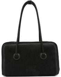 Marge Sherwood - Top-Handle Calf-Suede Shoulder Bag - Lyst