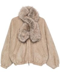VALENTINI 1972 - Reversible Faux-Fur Jacket - Lyst
