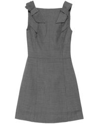 ShuShu/Tong - Bow-Strap Mini Dress - Lyst