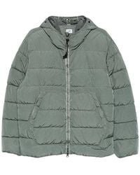 C.P. Company - C. P. Company Quilted Hooded Jacket - Lyst