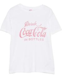 RE/DONE - X Coca Cola Graphic-Print T-Shirt - Lyst