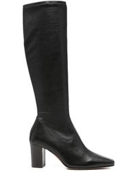 Jude - Square-Toe Leather Boots - Lyst