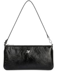 Courreges - Logo-Plaque Clutch Bag - Lyst