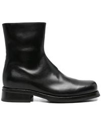 Eraldo - Side-Zip Leather Boots - Lyst