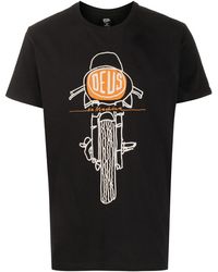 Deus Ex Machina - Graphic-Print Crew-Neck T-Shirt - Lyst