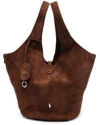Ralph Lauren - Play Suede Tote Bag - Lyst