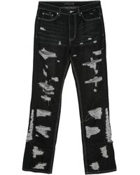 Who Decides War - Gnarly Distressed-Finish Jeans - Lyst