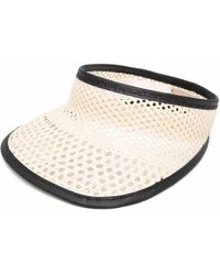 Catarzi Paper-woven Crownless Hat - Natural