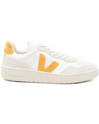 Veja - Sneakers White, Orange - Lyst