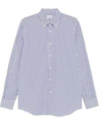 CAMICERIA MAZZARELLI - Striped Shirt - Lyst