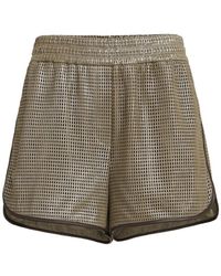 Brunello Cucinelli - Neutrals Shorts - Lyst