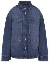 Studio Nicholson - Pocketed Shirt Denim Jacket - Lyst