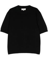 Studio Nicholson - Knitted Cotton T-Shirt - Lyst