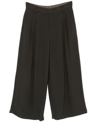 Ziggy Chen - Pleated Palazzo Pants - Lyst