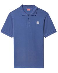 KENZO - Work And Play Cotton Polo Shirt - Lyst
