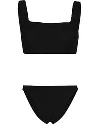 Hunza G - Xandra Crinkled Bikini - Lyst