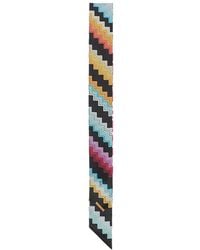 Missoni - Zigzag-Print Skinny Scarf - Lyst