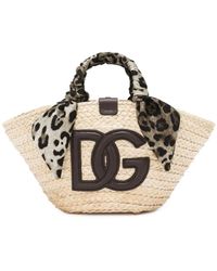 Dolce & Gabbana - Kendra Logo-Patch Tote Bag - Lyst