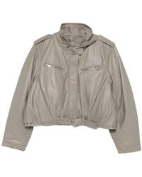 Gestuz - Leva Leather Jacket - Lyst