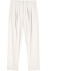 Lemaire - Pleated Tailored Pants - Lyst