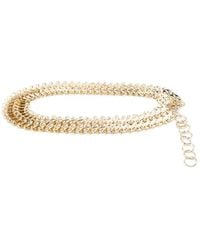 Rabanne - Chain-Link Clasp-Fastening Belt - Lyst