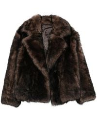 Salvatore Santoro - Leather Wide-Lapel Jacket - Lyst