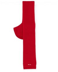 Stine Goya - Ribbed-Knit Logo-Embroidered Scarf - Lyst