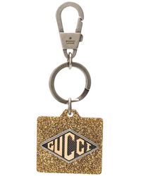 Gucci Game Tag Keyring - Metallic