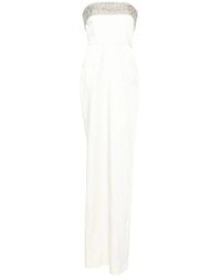 New Arrivals - Rhea Crystal-Embellished Strapless Maxi Dress - Lyst