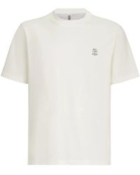Brunello Cucinelli - T-Shirt Cotton - Lyst