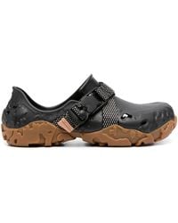 Crocs™ - Embossed-Detail Buckled Sneakers - Lyst