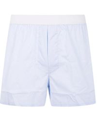 Tom Ford - Striped-Pattern Cotton Boxer Shorts - Lyst
