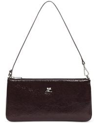 Courreges - Logo-Plaque Clutch Bag - Lyst