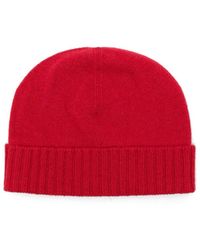 Malo - Ribbed-Trim Knitted Beanie Hat - Lyst