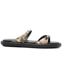 Poeve - Buckle Sandals - Lyst