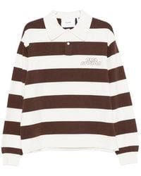 Axel Arigato - Rey Striped Logo Polo Shirt - Lyst