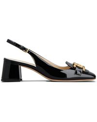 Tod's - 'Kate' Slingback Pumps With Chain Detail - Lyst