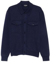 Tom Ford - Button-Up Chest-Pocket Shirt Jacket - Lyst