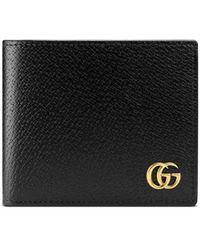 Gucci - Gg Marmont Leather Coin Wallet - Lyst
