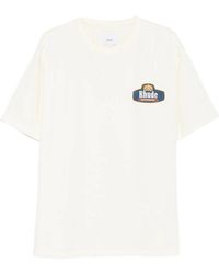 Rhude - Neutrals T-Shirts & Vests - Lyst